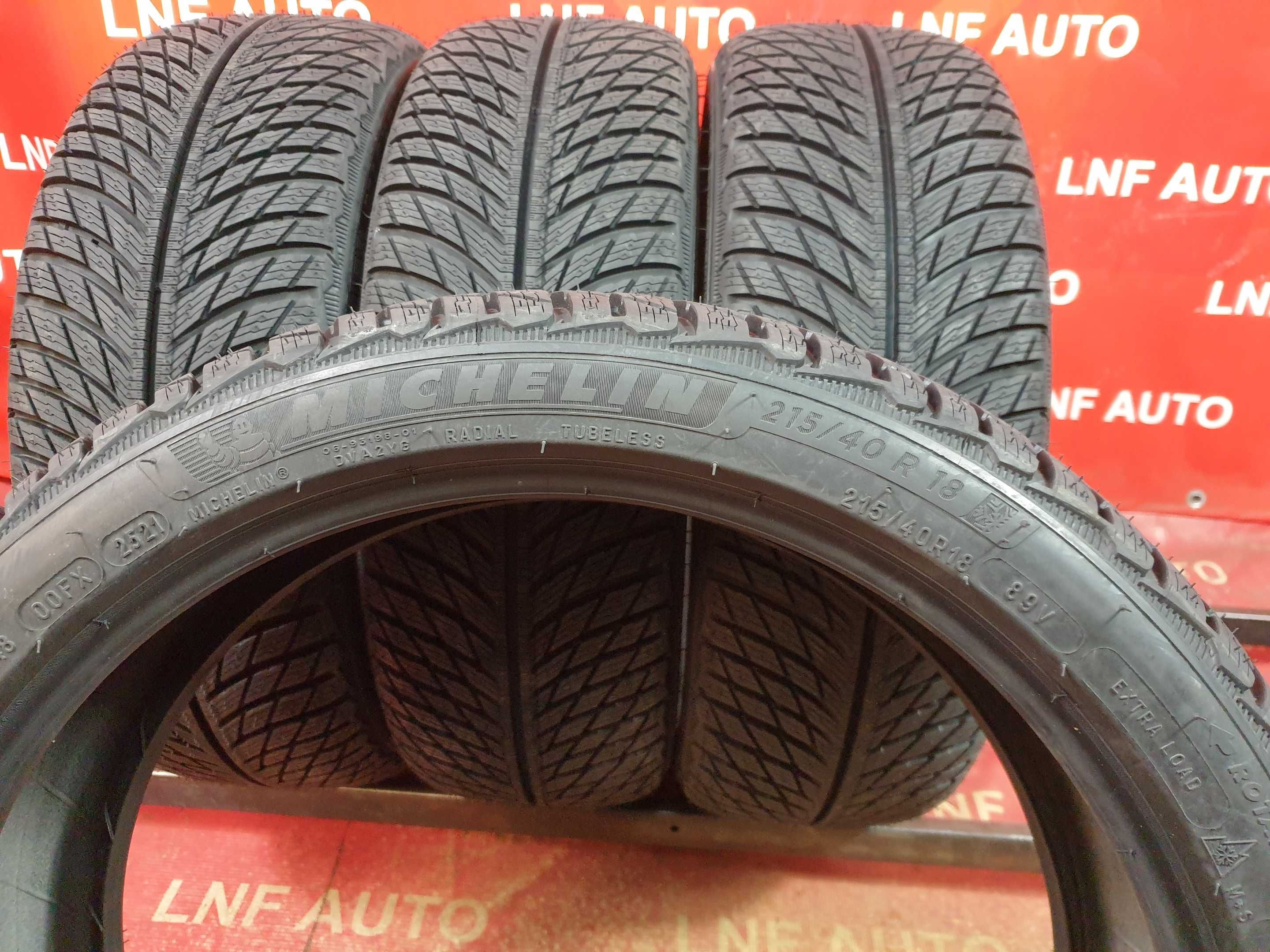 Anvelope de IARNA - 215/40/18 - Michelin 5 - NOI - DOT 2021 !