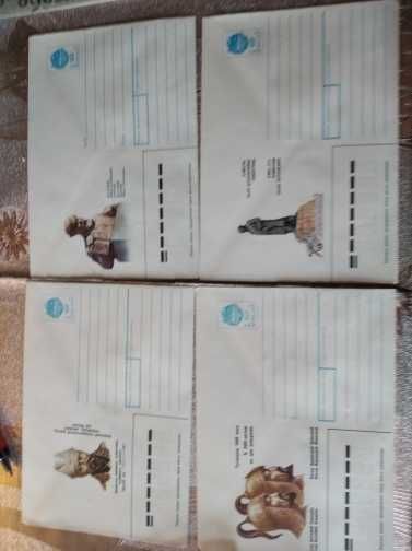 Почтовые конверты  (хмк)конверты СССР разные,  очень много  ,