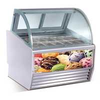 Витринный морозильник для мороженого