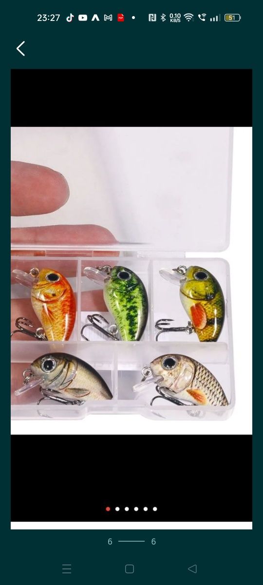 Vobler pentru pescuit