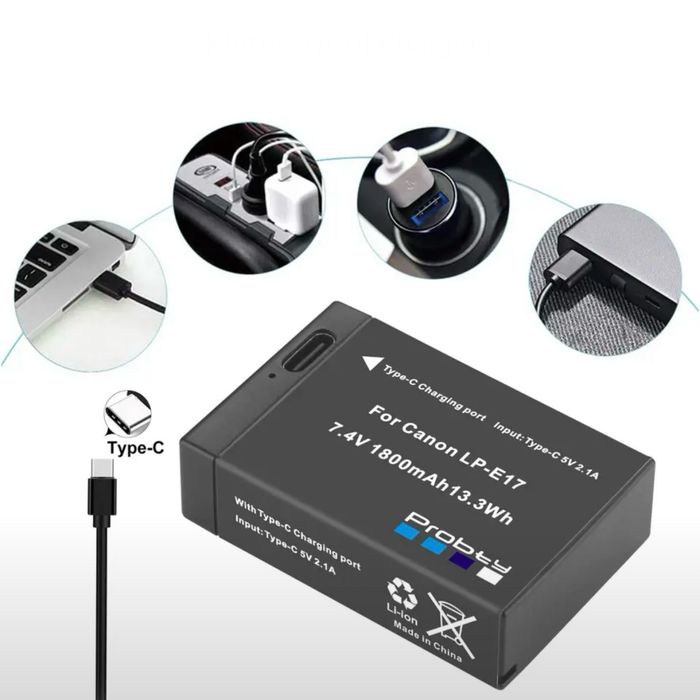 Аккумулятор для Canon LP-E17