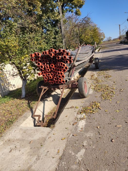 Aripă irigație+căruță