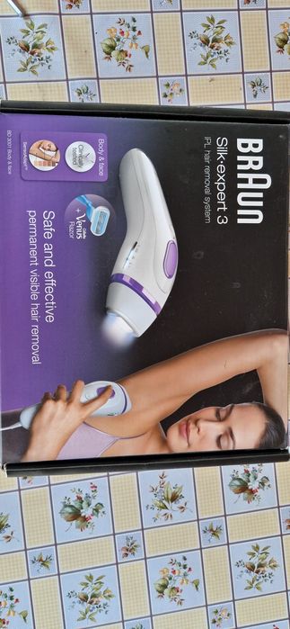 Epilator laser braun silk expert 3