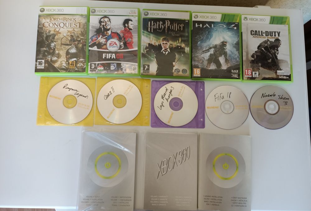 Диски на Xbox360