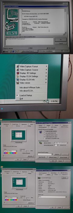 Placa video de colectie ELSA Victory ERAZOR 4MB PCI 128bit RIVA 128