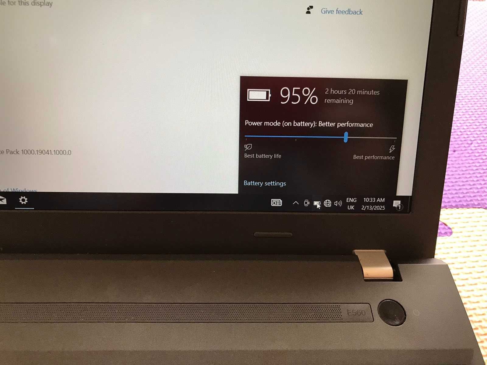 Лаптоп Lenovo ThinkPad E560 i7 Gen 16GB DDR3 Ram 238GB SSD Win10
