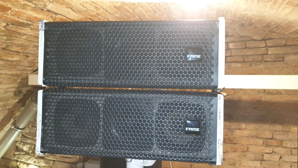 Boxe mini line array Fame La4p 160w 16ohmi/Fidek fps121se 12toli 600w
