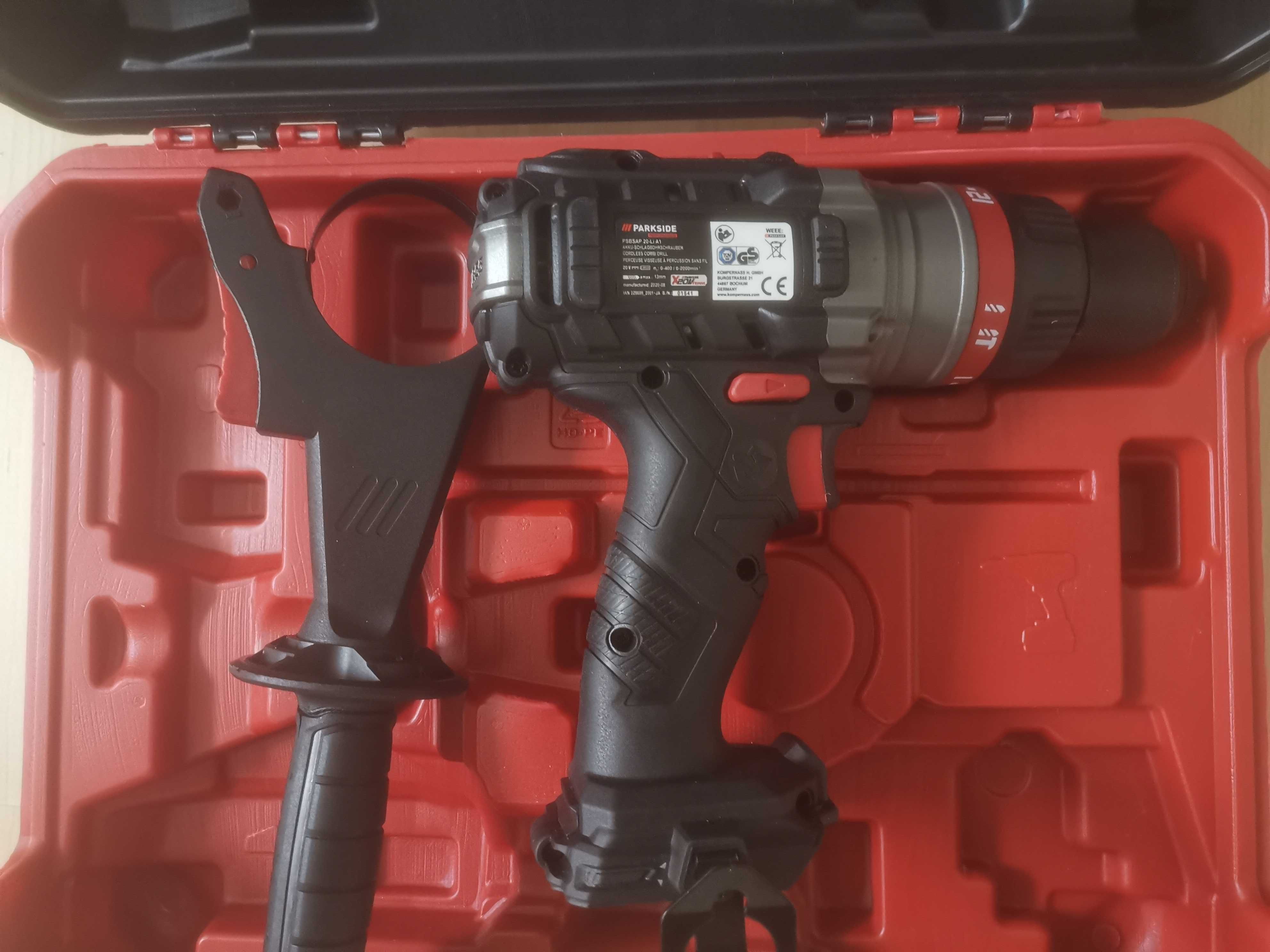 Нов Ударен Безчетков Винтоверт Parkside Performance 80Nm 20v