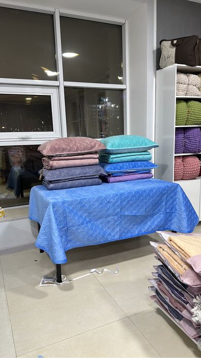 Велюровое покрывало на односпальную и двуспальную