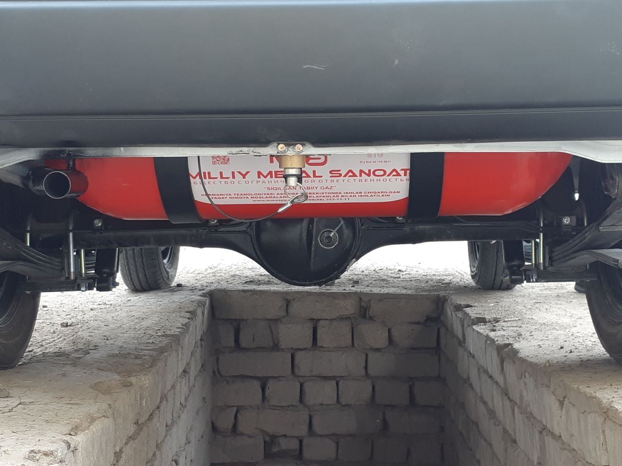 Metan propon ustanófka