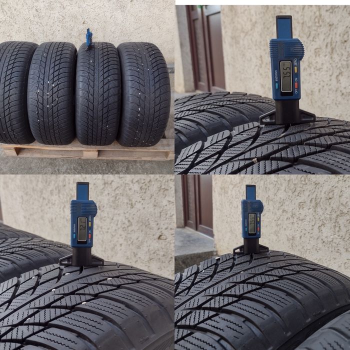 Jante BMW seria 1 F20 F21 F22 F23 cauciucuri 205 55 R16 M+S Senzori