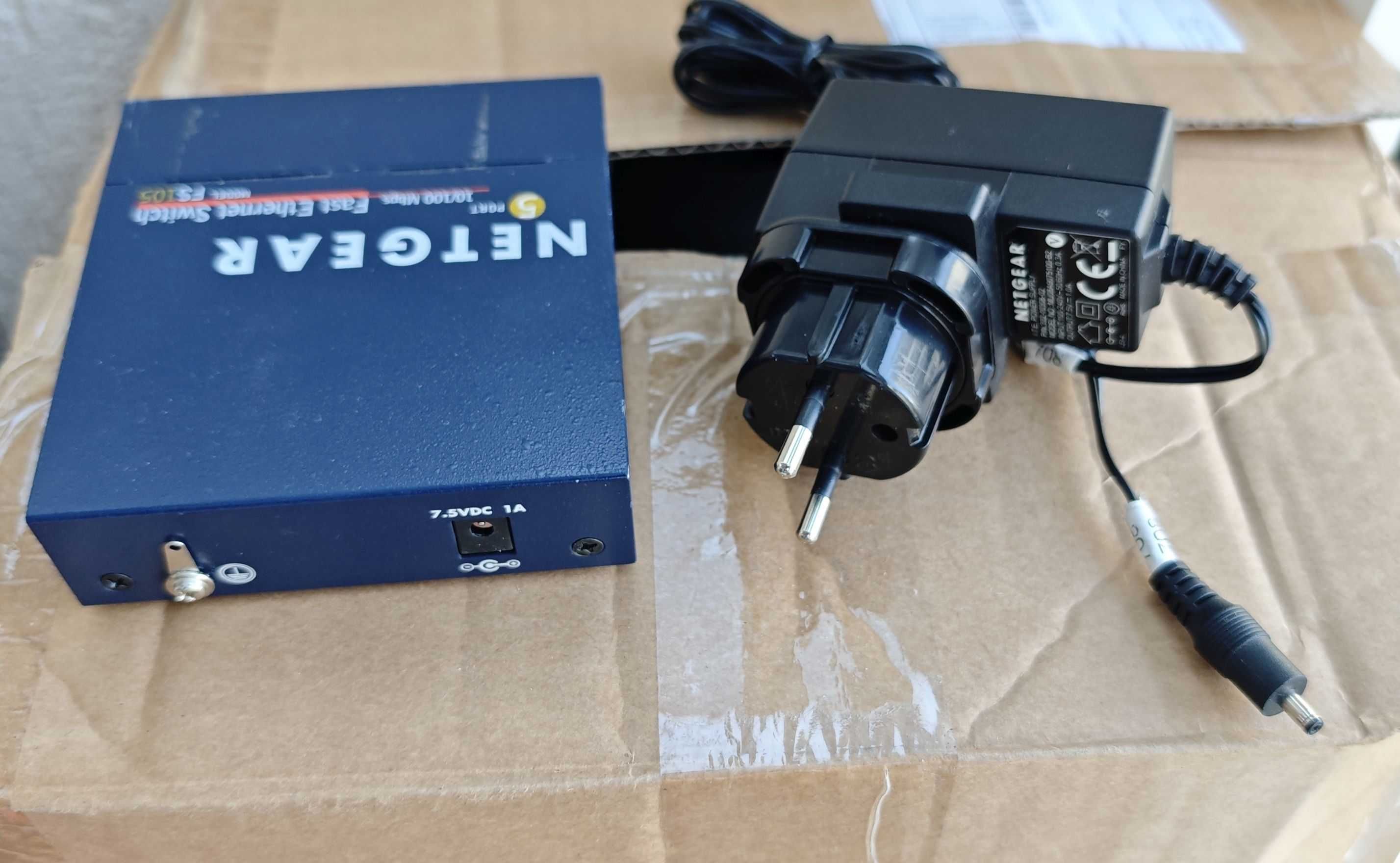 5 портов 10/100Mbit/s суич Netgear FS105