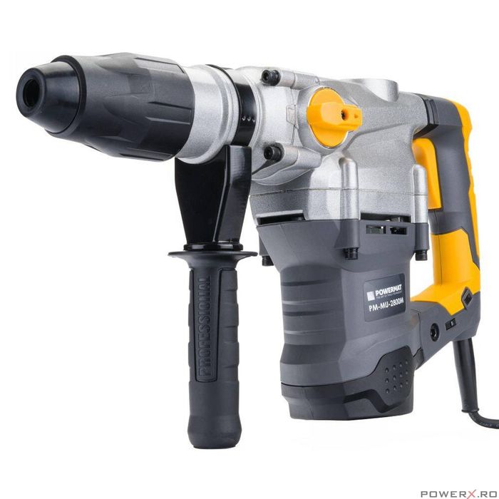 Masina de gaurit cu percutie, rotopercutor SDS MAX 18J 2800W, Powermat