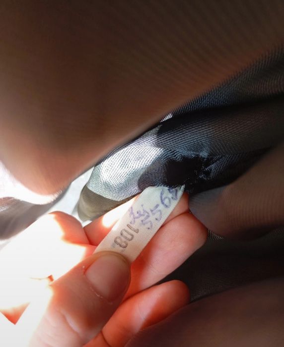 Blană naturală neagră