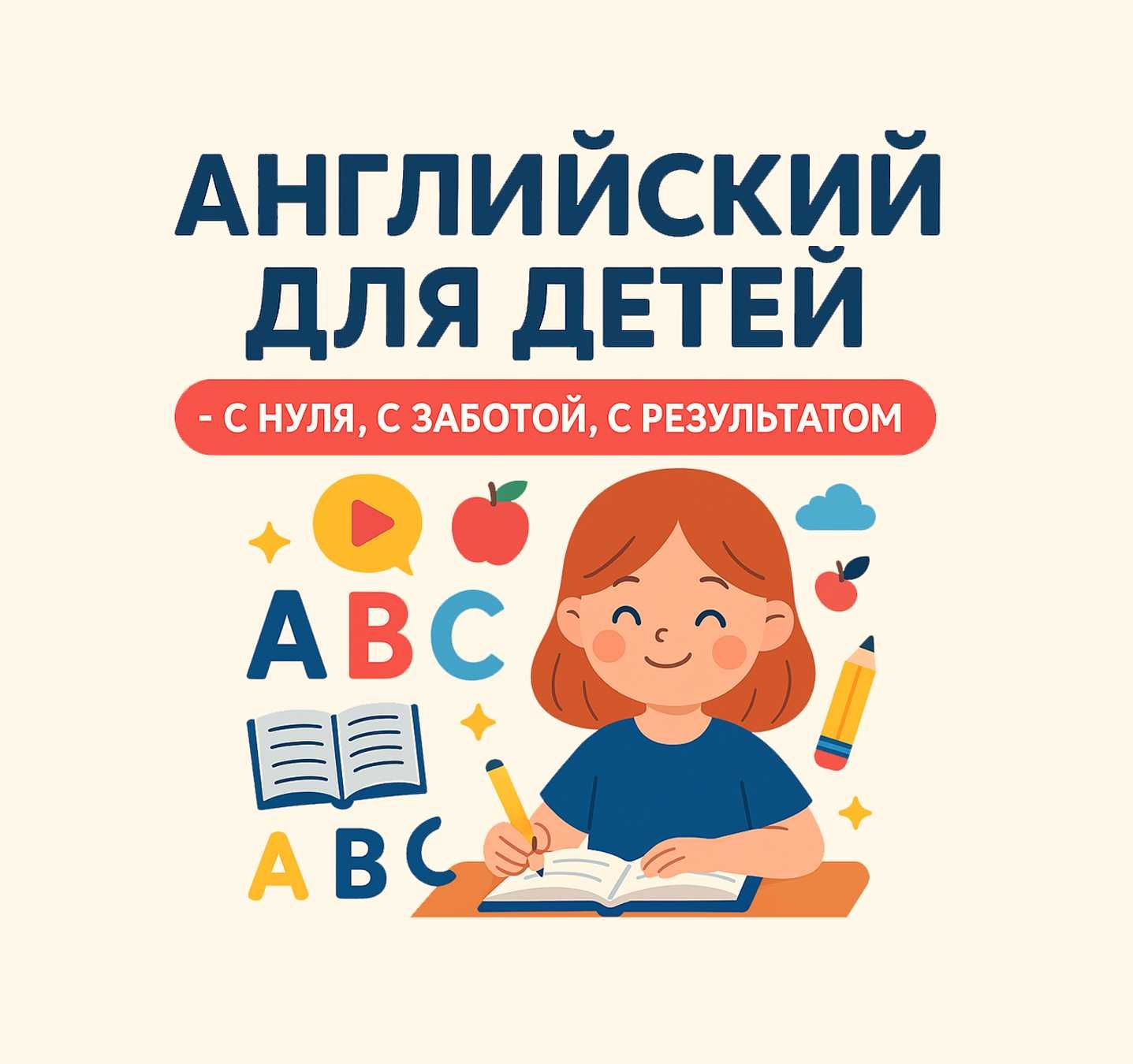 Репетитор английского языка для школьников и детей от 5 лет