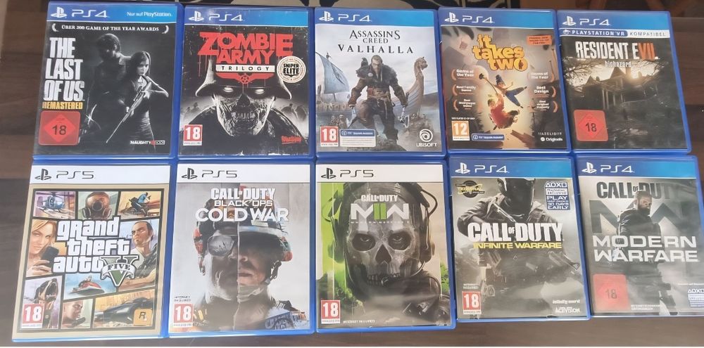 Намалени! Игри за Playstation 4 и Playstation 5