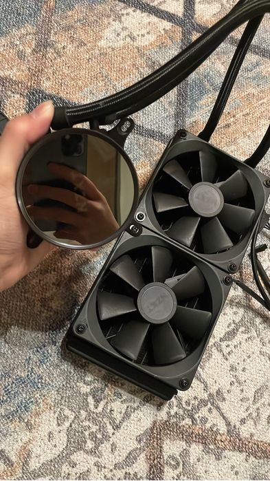 NZXT kraken x52 водяное охлаждение