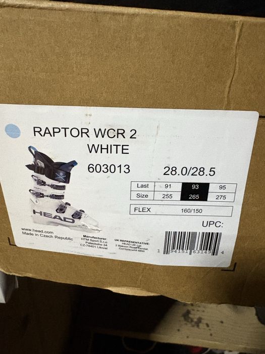 Clapari ski Head Raptor WRC 2