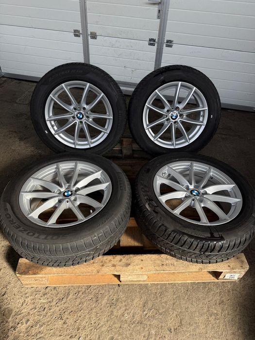 Jante originale BMW style 618 pt X3 G01 X4 G02 cu anv iarna 225/60 18