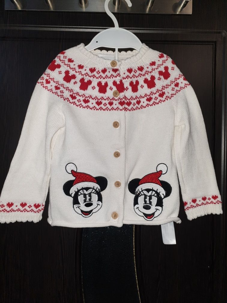 Pluover fetita original Mickey masura 86 -92cumparat din Disney Paris