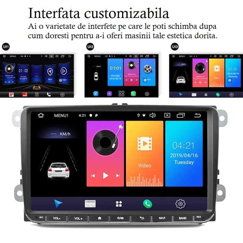 Navigatie Android dedicata VW Skoda Seat VAG 9`