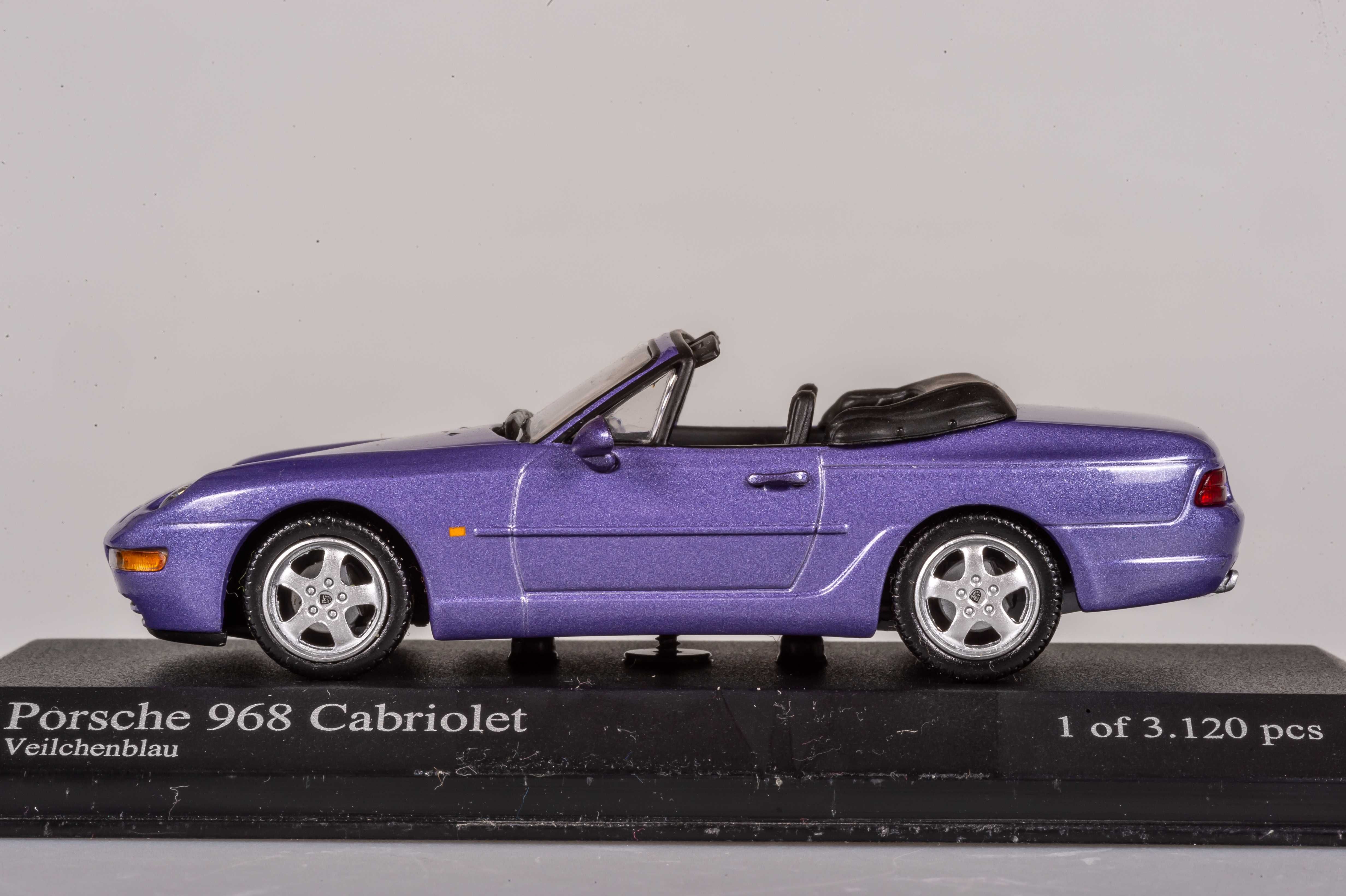 1/43 macheta Porsche 968 cabriolet - minichamps