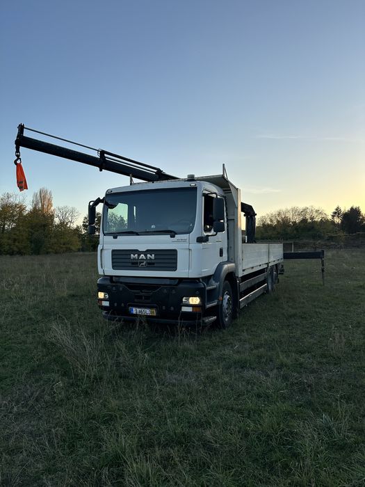 Man Tga 26.390 + Palfinger кран