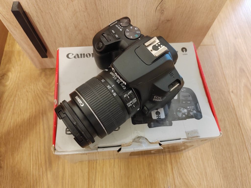 Canon DSLR 250d ,camera profesionala ,filmare 4k