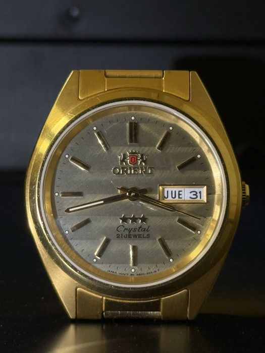 Ceas Orient 21 jewels Crystal Gold ca nou