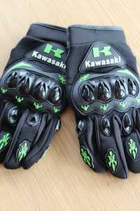 НОВИ летни къси ръкавици за мотор на KAWASAKI размер М