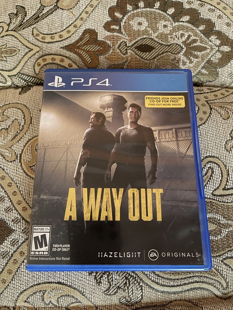 Игры PS4 Playstation4 A way out