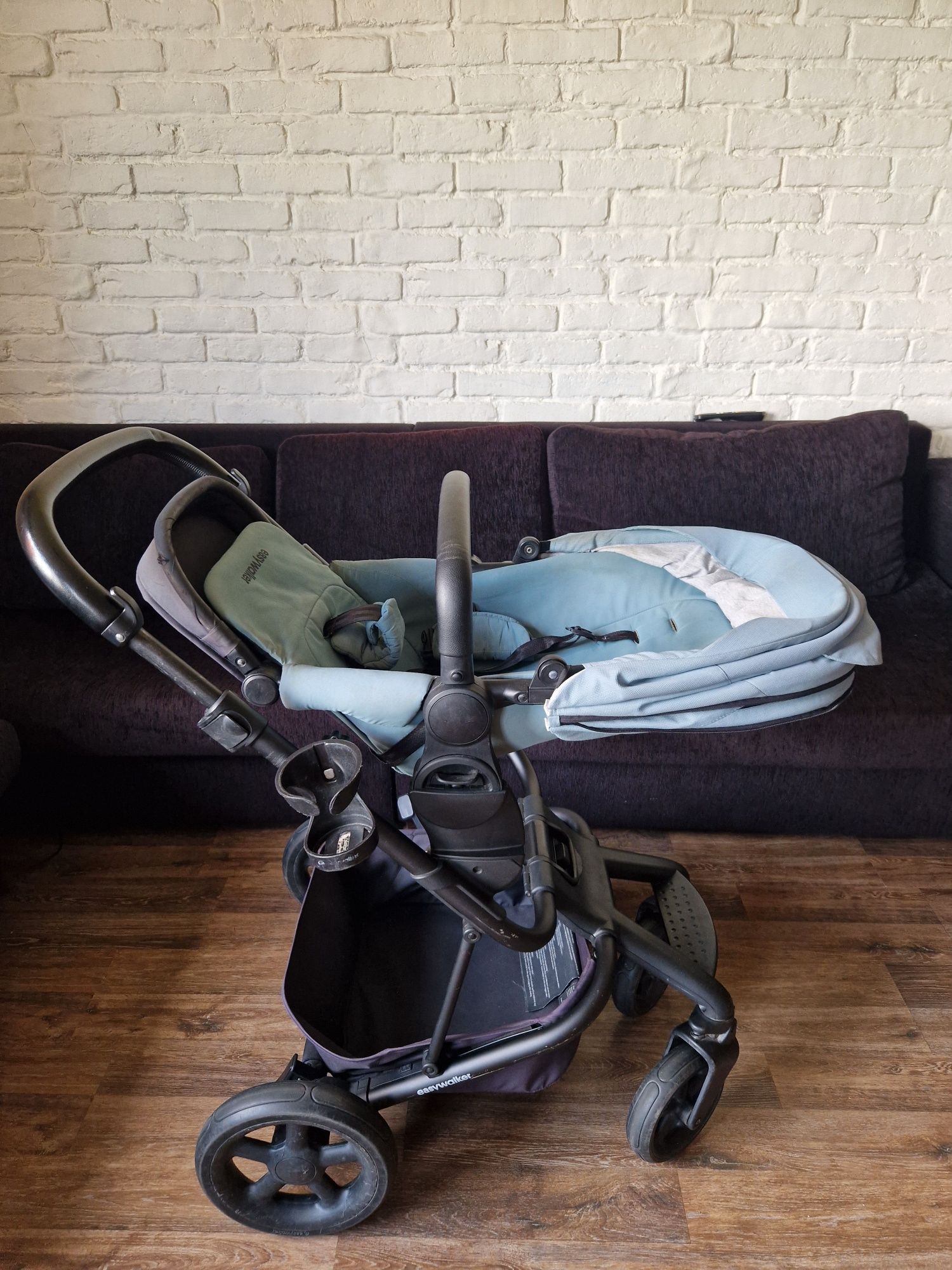 Бебешка количка Easywalker Harvey2/  Зимен чувал Cottonmoose +подаръци