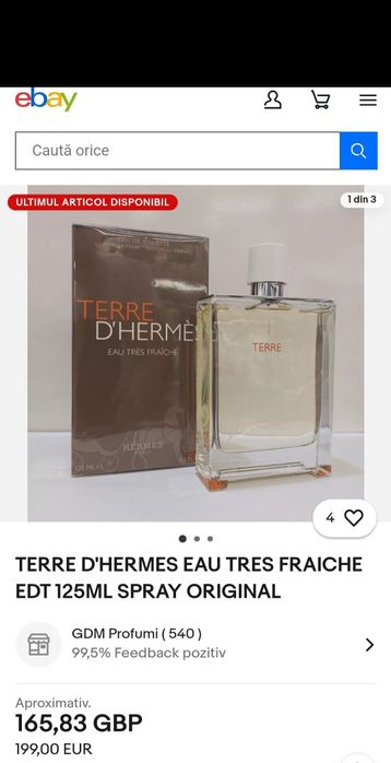 Lichidare stoc!Vand   parfumuri  originale(Germania)