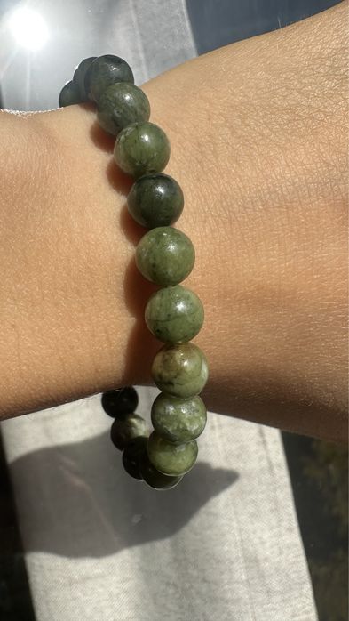 Браслет из Нефрита! Камень процветиния!