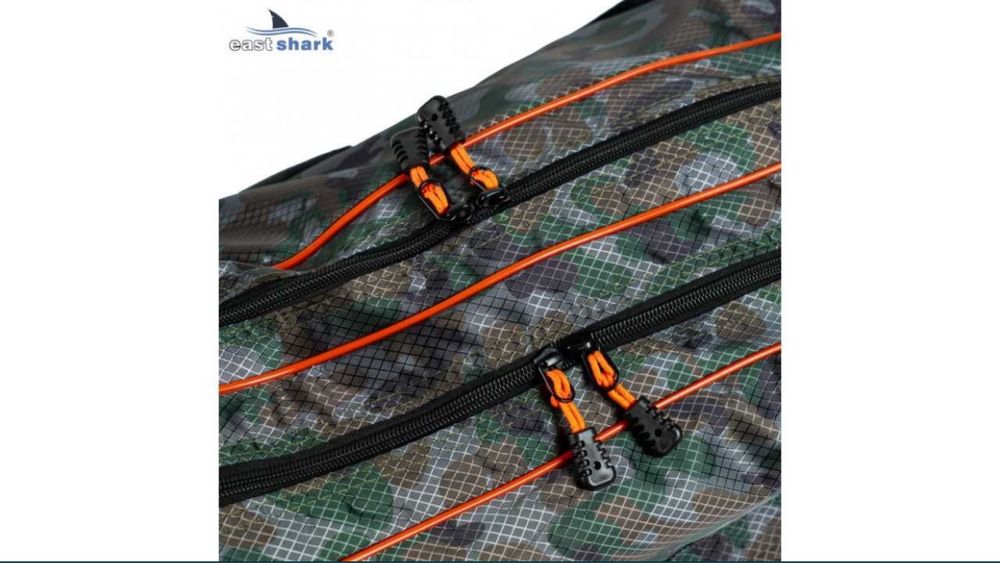 Husa Lansete 2 Compartimente Pescuit EastShark 1.35 m