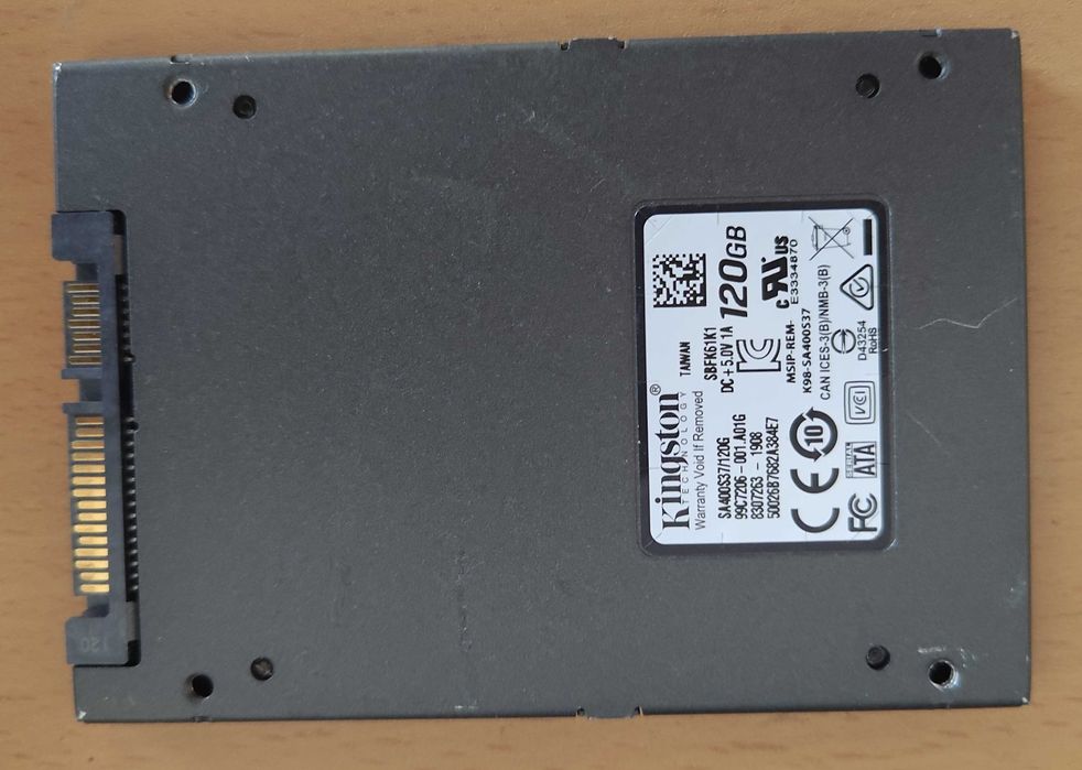 SSD Kingston A400 120GB SATA 2.5"