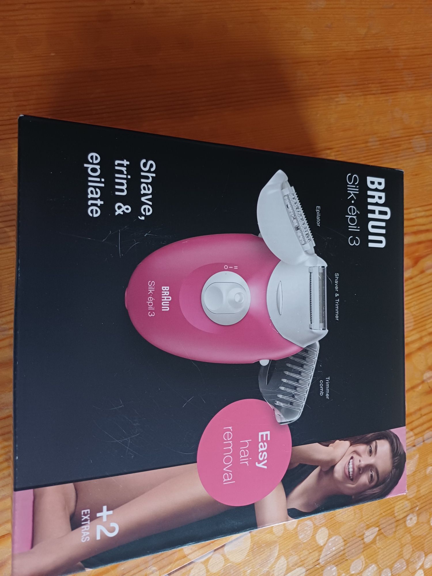 Епилатор Braun silk - epil 3 с неизтекла  гаранция