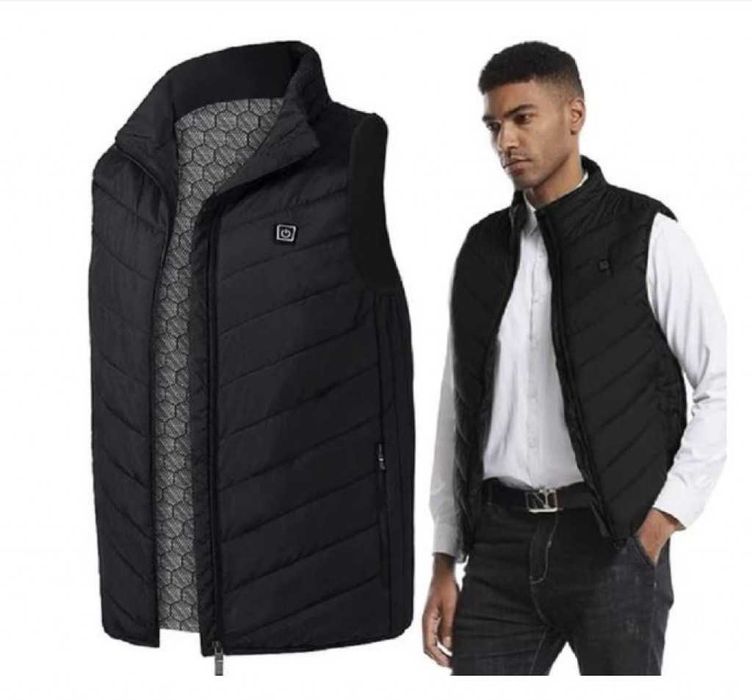 Електрическа жилетка с отопление HotVex USB Heated Vest – с 9 зони