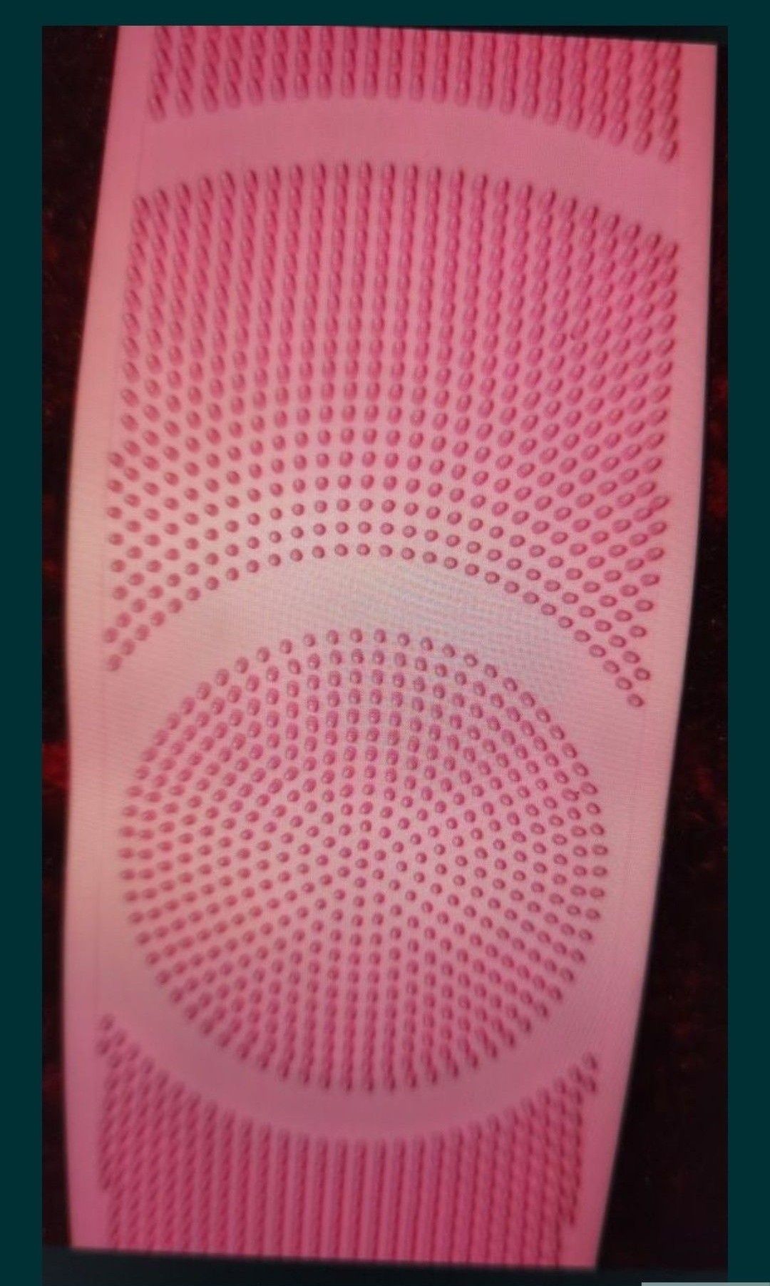 Bandă din silicon pentru curățare, exfoliere și masaj corporal