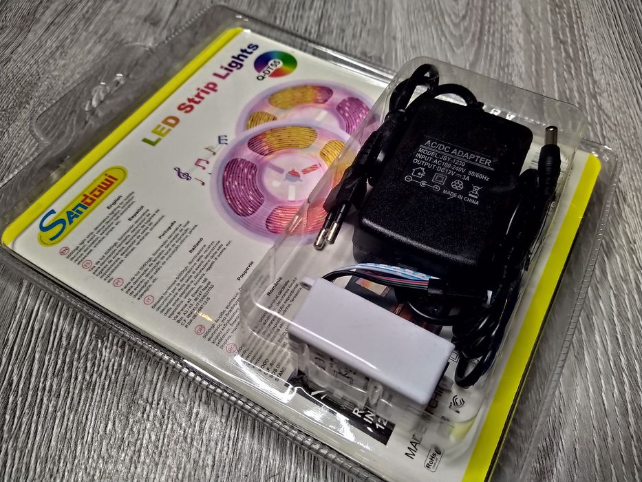 Kit Banda Led RGB 5050 Multicolora Plus Telecomanda cu 44 Taste Oferta