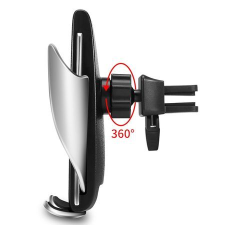 Suport telefon auto S5 incarcator wireless senzor inchis deschis