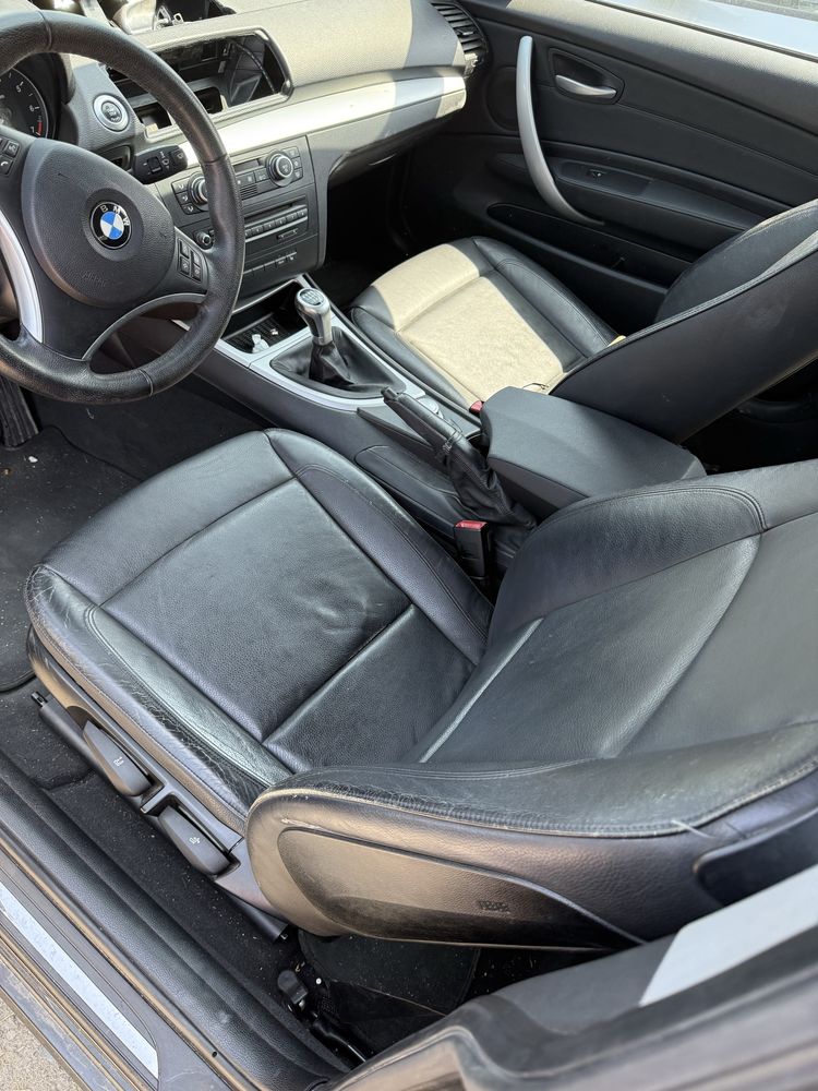 Кожен салон Бмв Е81 Bmw e81 kojen salon