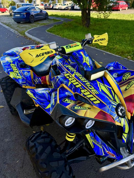 CAN-AM Renegade 570cc G2 2019, Tobă Sport, 4x4 (650cc)