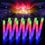 Baghete LED spuma colorate nunta petrecere botez