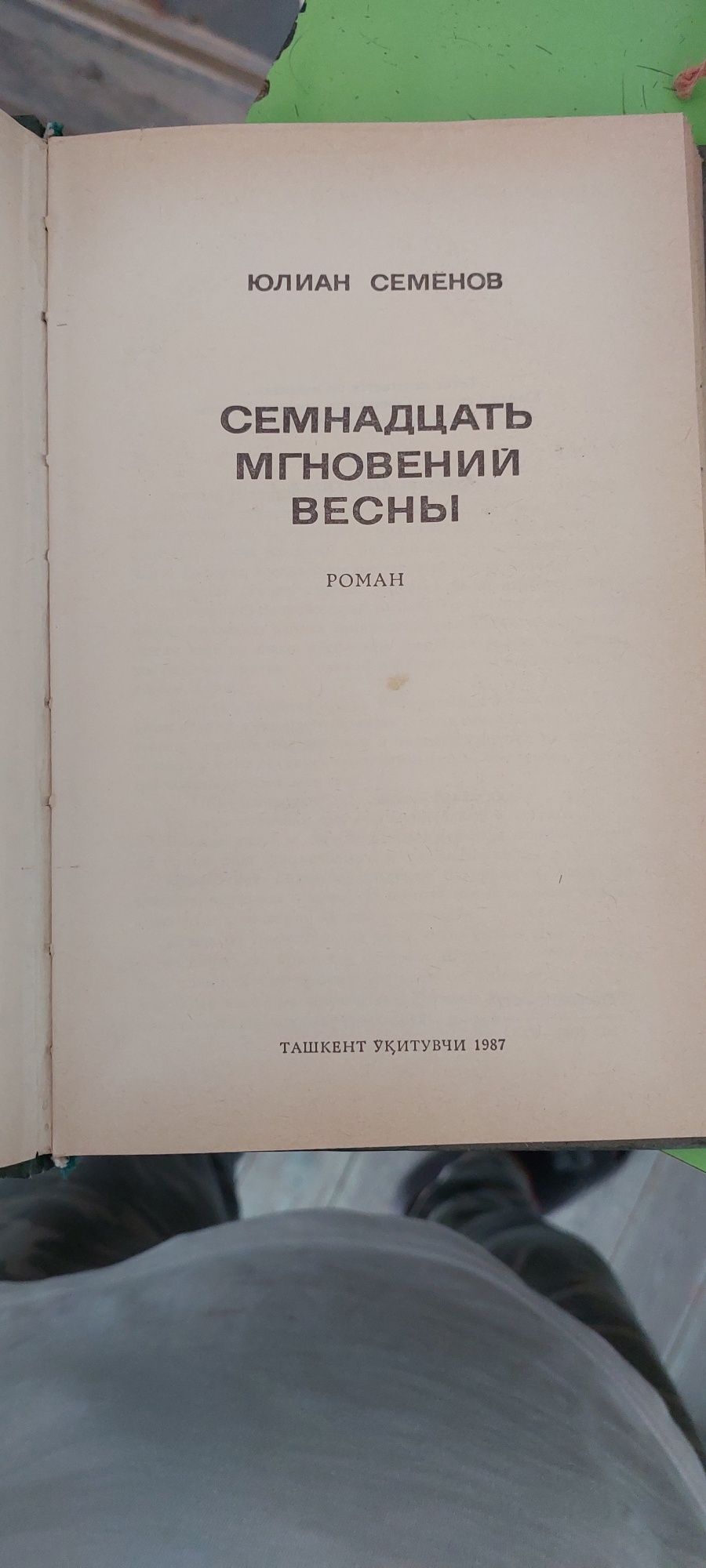 книга ЮЛИАН СЕМЕНОВ   семнадцать мгновений весны
СЕМНАДЦАТЬ
МГНОВЕНИЙ