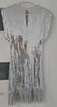 Rochie ZARA argintie cu paiete,marimea S, NOUA