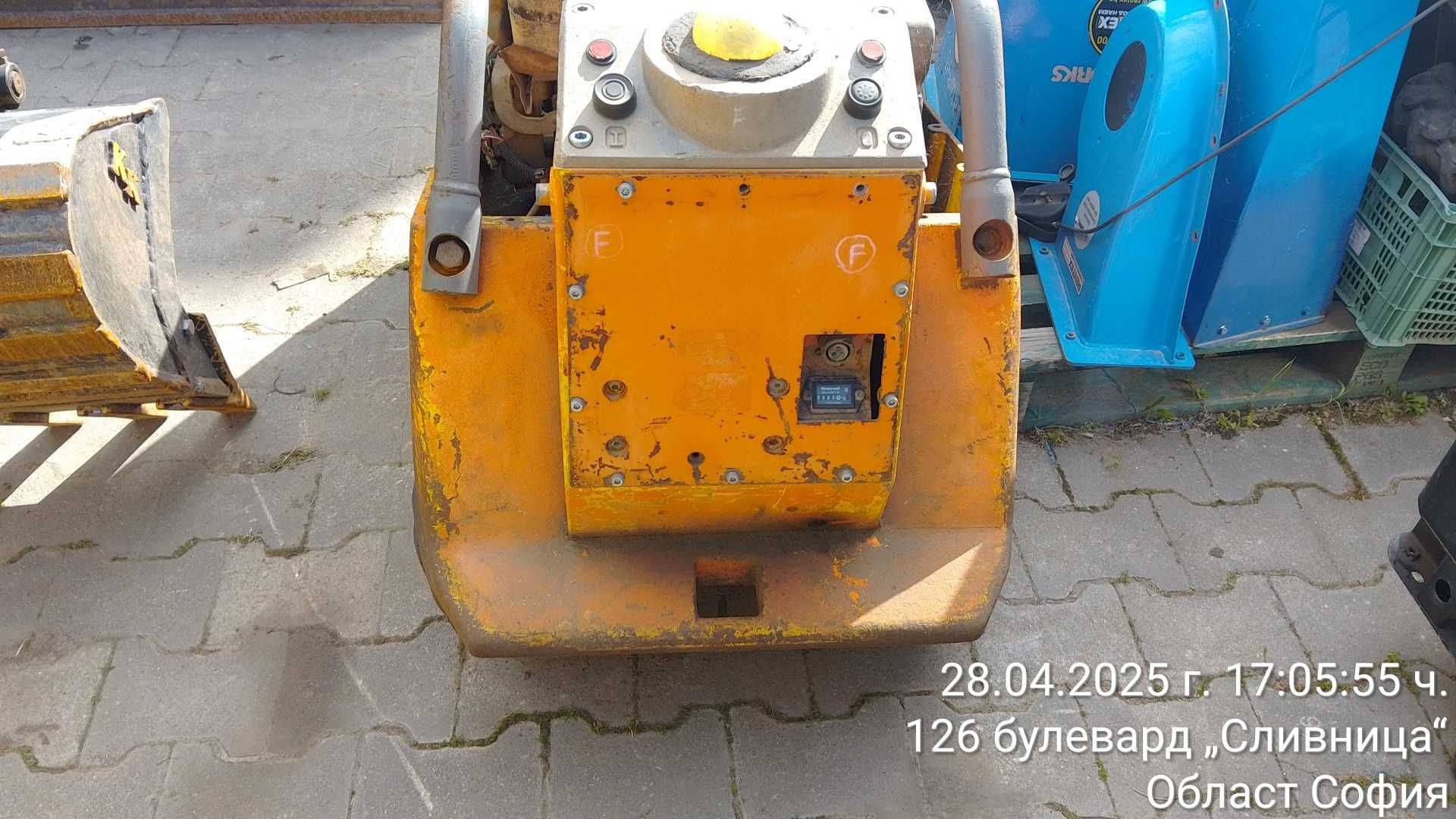 Виброплоча реверсивна 615 кг Wacker DPU7060 2009