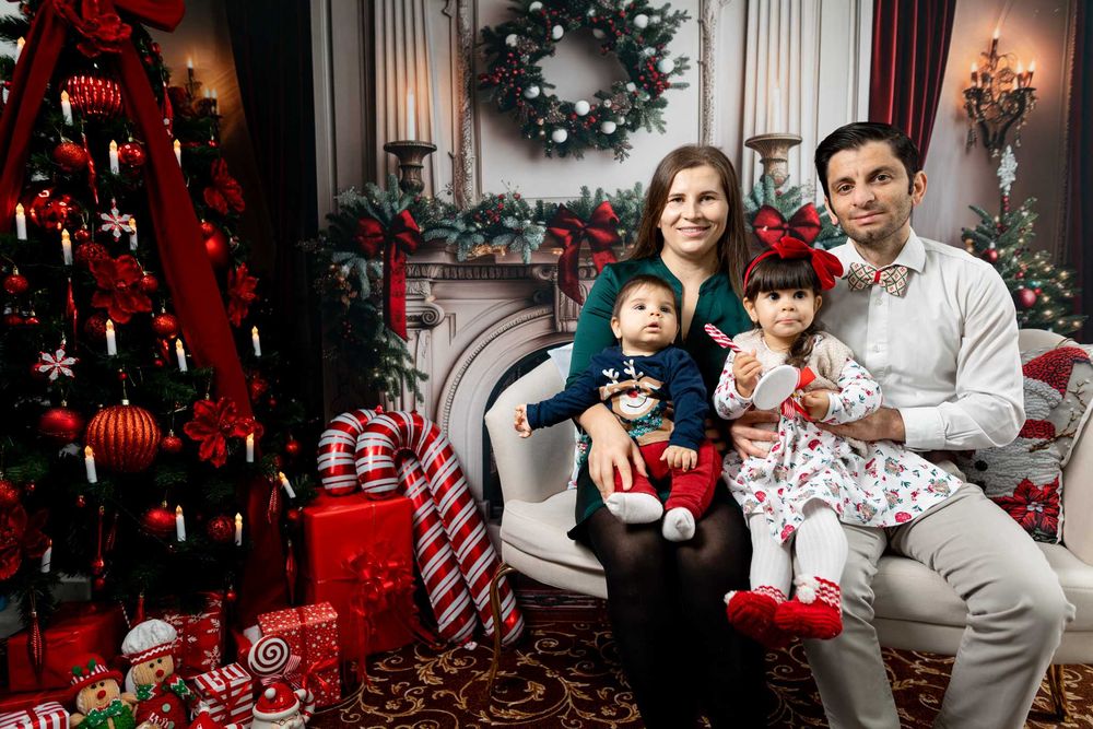 Sedinte foto de craciun la The Christmas Atelier Sibiu