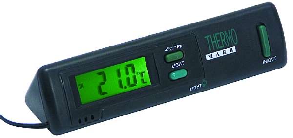 Термометър за Кола Автомобил Вътрешна Външна Температура с LCD дисплей