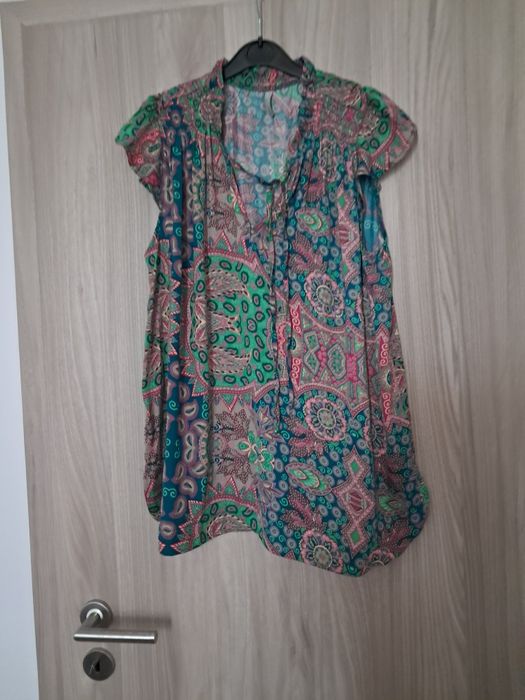 Bluza multicolor vaporoasa marimea L